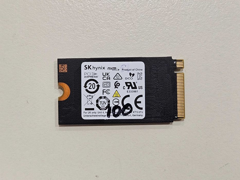 SSD 512Gb M.2 2242 PCIe 4.0 x4 SK hynix BC711 100% здоров'я