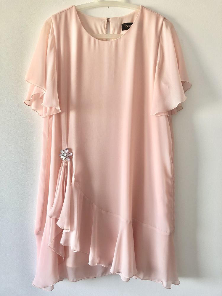 Vestido cor de rosa da Scripta