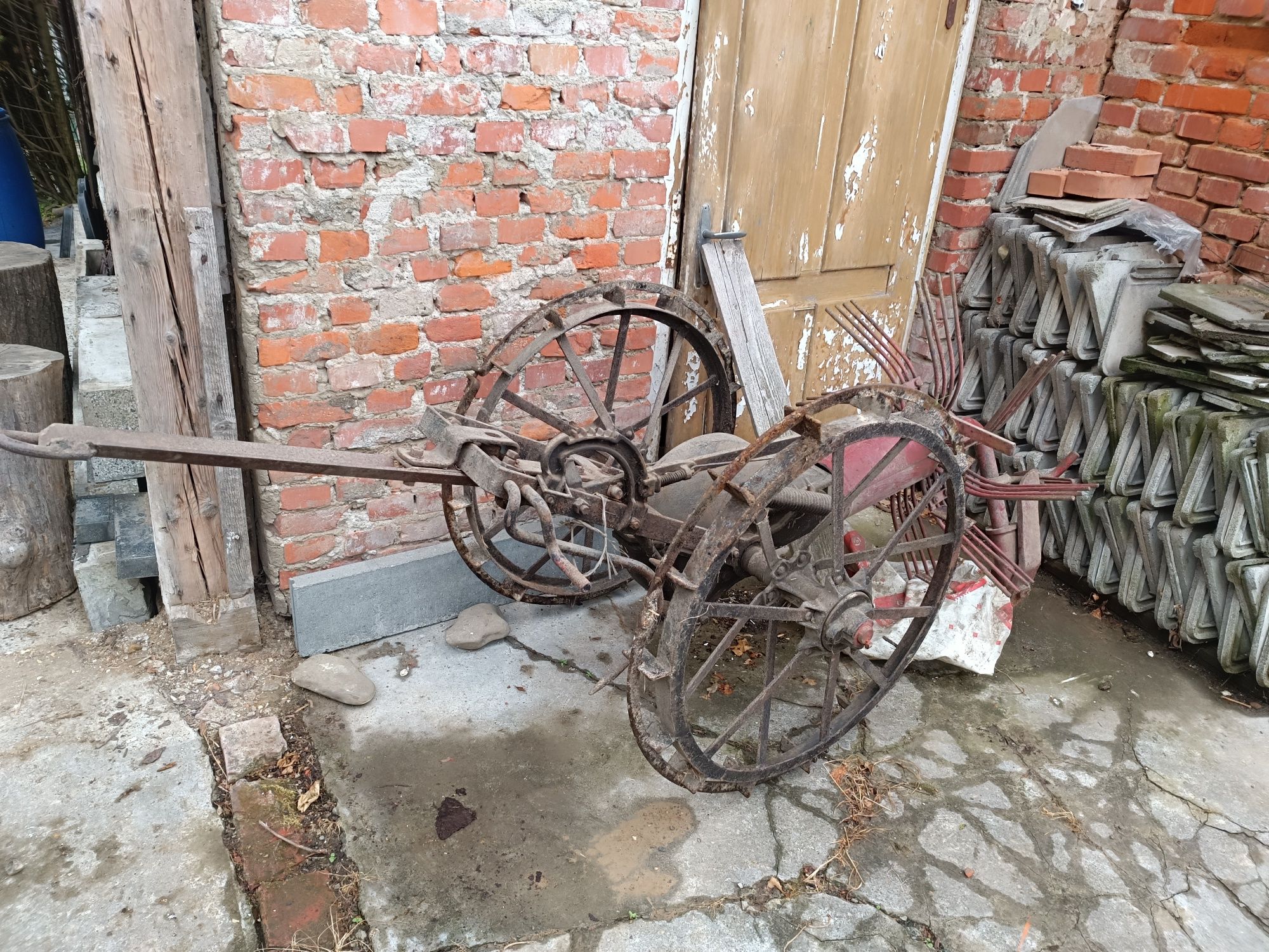 Kopaczka konna  do ziemniaków brona talerzowa