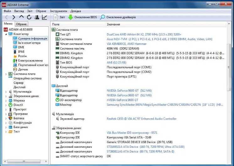 AMD Athlon x2 64 5200. 2.7 GHz