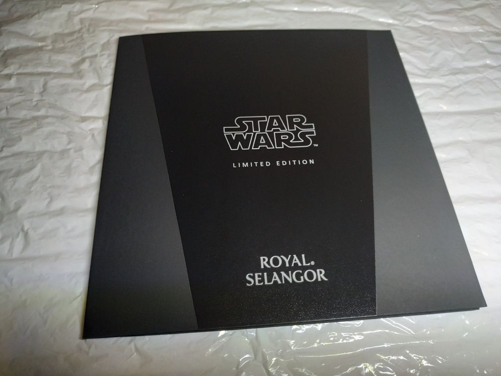 Figura C3PO STAR WARS Royal Selangor, colecção ouro 24k NOVO