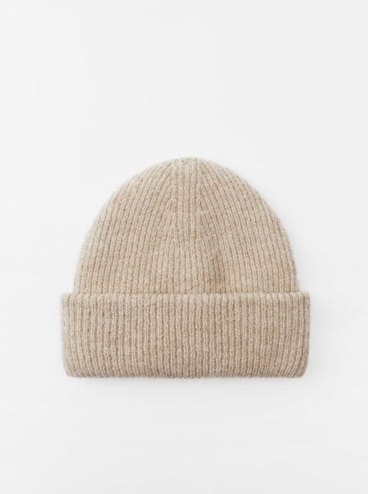 Шапка біні zara з шерстю
