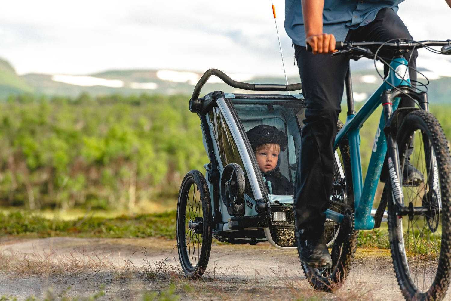 2w1 Przyczepka rowerowa wóżek Thule Chariot Cross 1 Alaska