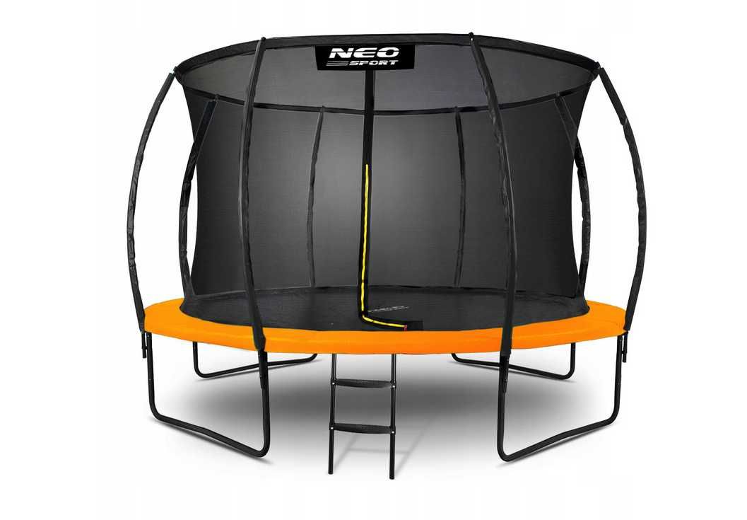 Trampolina z siatką Neo-Sport 374 cm FT 12 (365-374 cm)