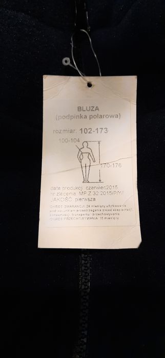 Bluza polar Policja