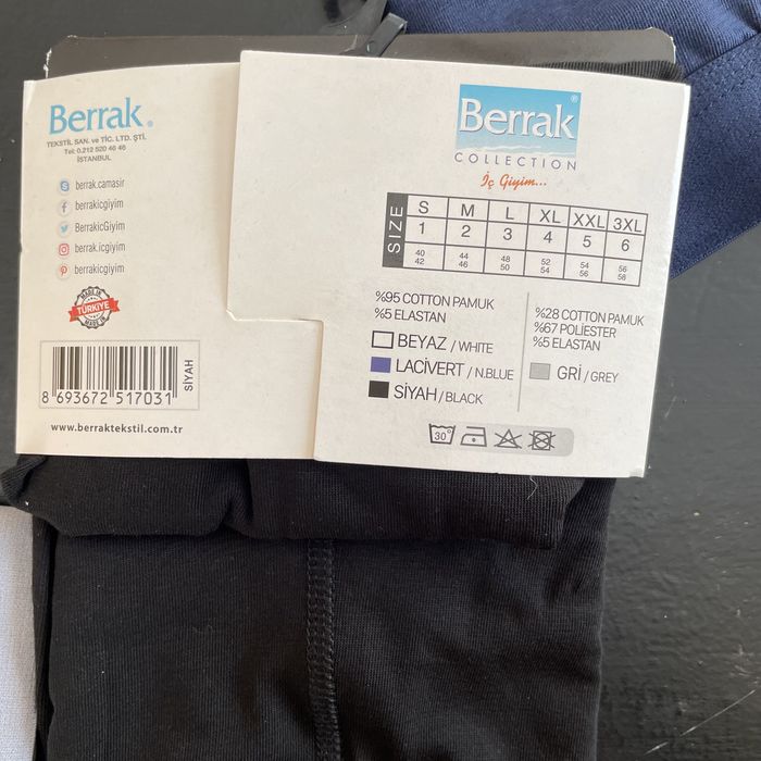 Подовжені труси Berrak 1125