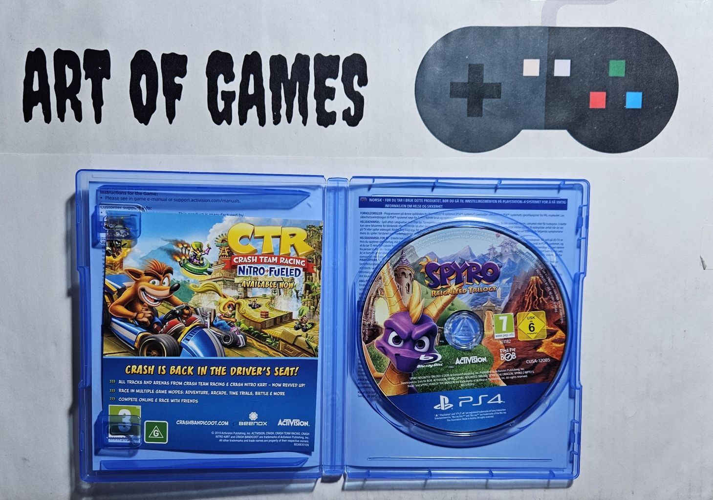 Spyro Reignited Trilogy PL Ps4 Ps5 Playstation 4 5 Ideał Trylogia
