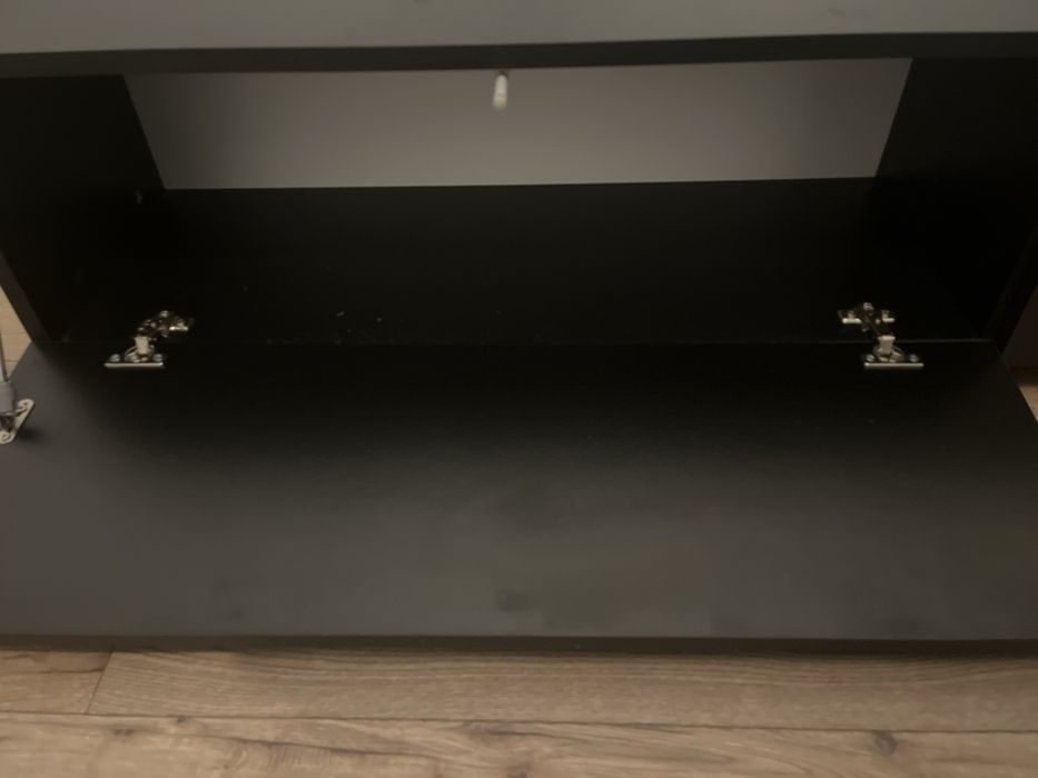 Szafka RTV czarna 180 cm
