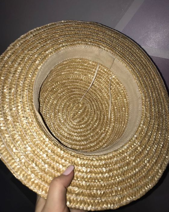 Сольом‘яний капелюх шляпа канот‘є