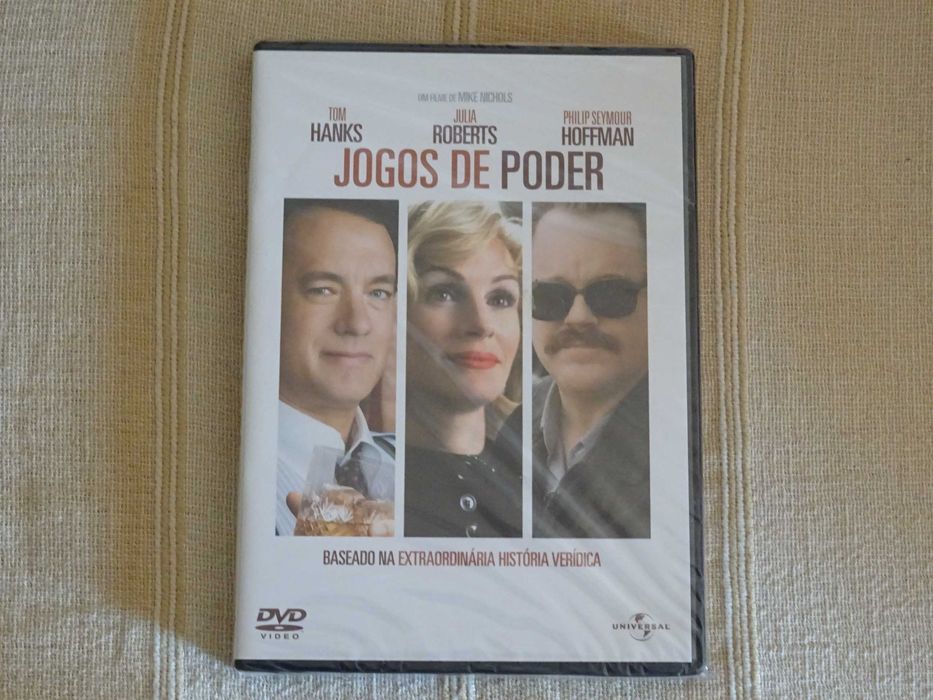 DVDs: Hotel Ruanda; No Limite; Jogos de Poder, O Pianista; Outros
