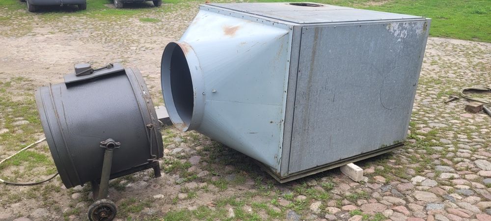 Piec do suszarni zboża kukurydzy Neuero kongskilde wymiennik ciepła