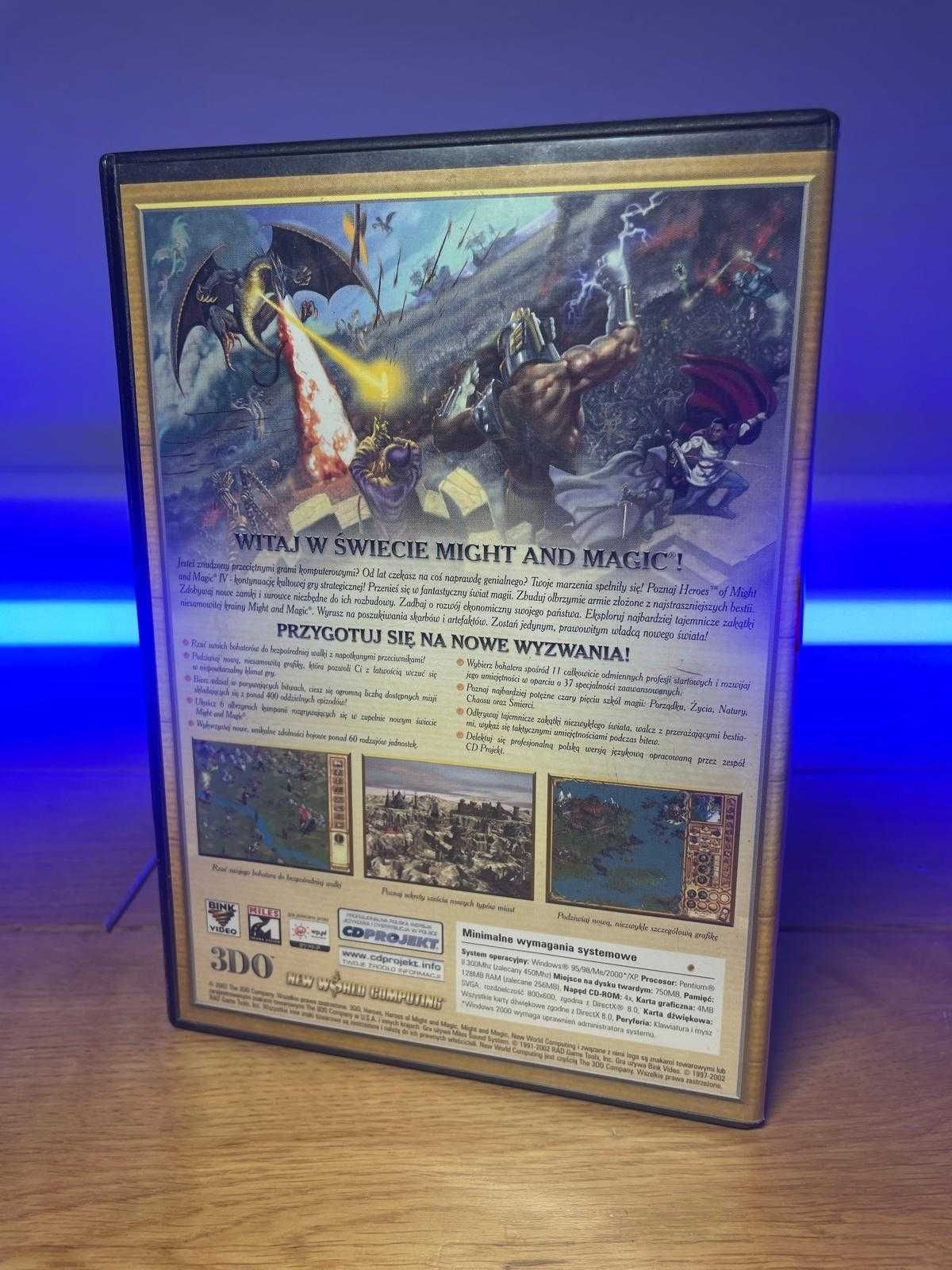 Heroes IV PC PL | Premierowe wydanie | Strategia turowa | Gra fantasy