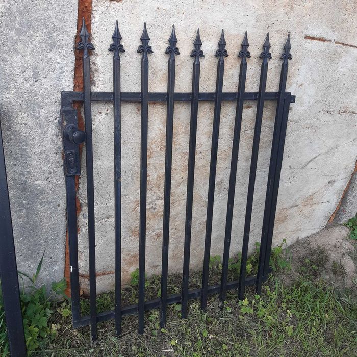 Promocja ! Brama przesuwana z furtką - używana