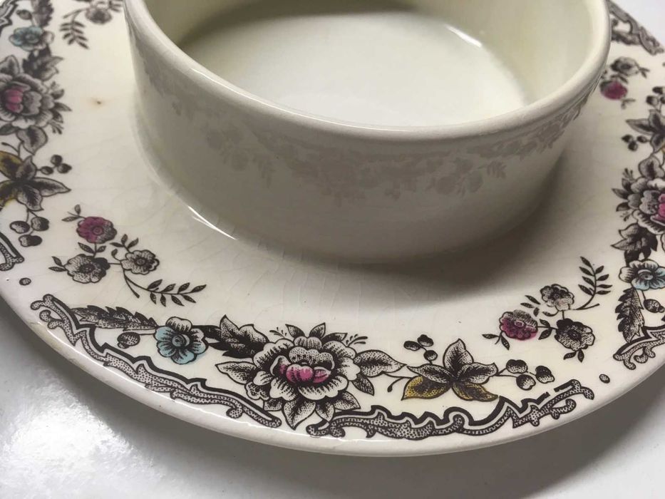 Prato / Tigela Floreada Artesanal