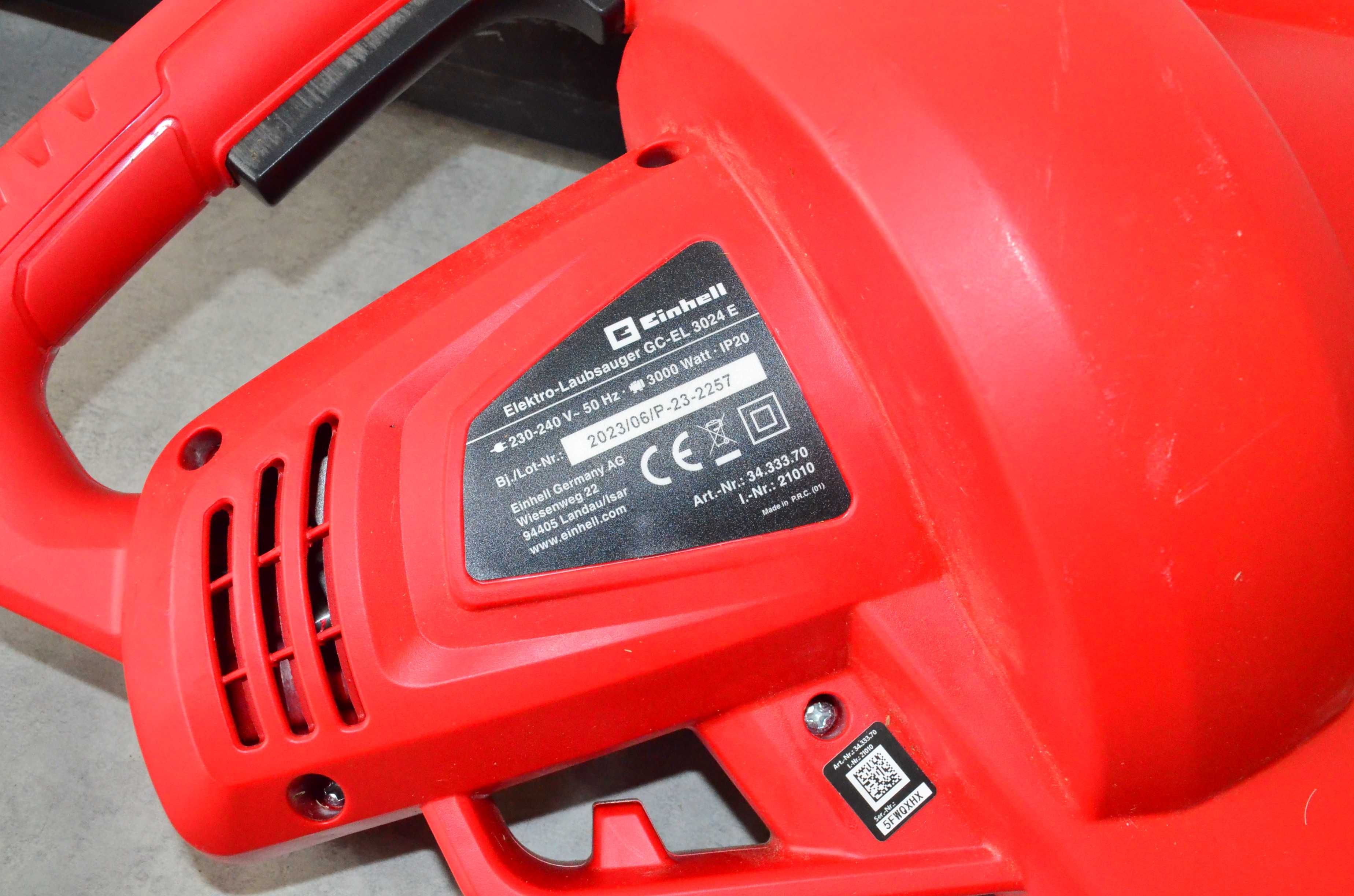 Odkurzacz Dmuchawa do liści EINHELL GC-EL 3024 E