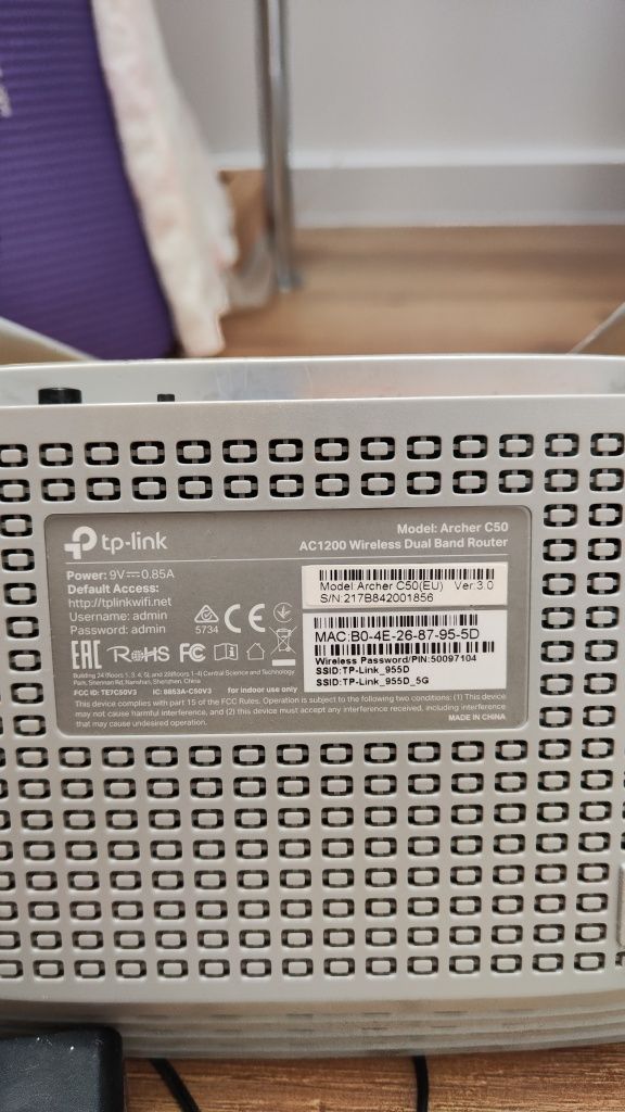 Router TP-Link archer c50