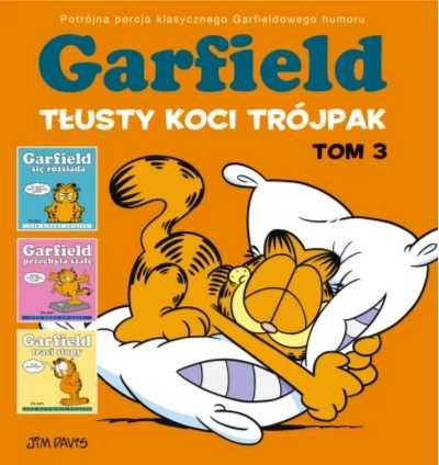 Garfield T.3 Tłusty koci trójpak - Jim Davis, Jim Davis, Piotr W. Cho