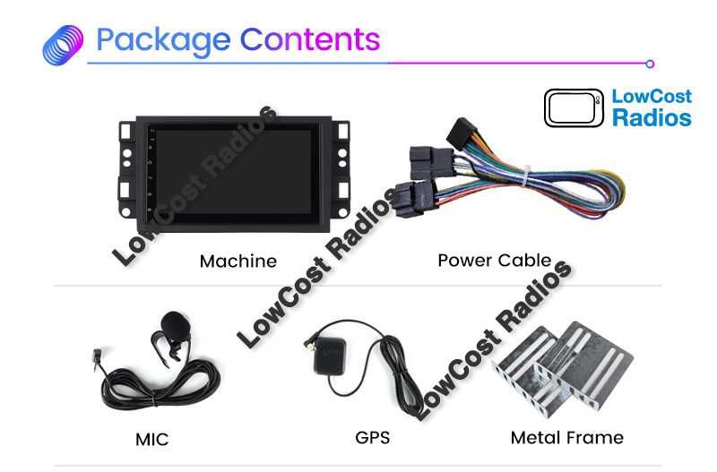 Auto Rádio GPS ANDROID CHEVROLET CAPITVA E AVEO | BT USB WIFI