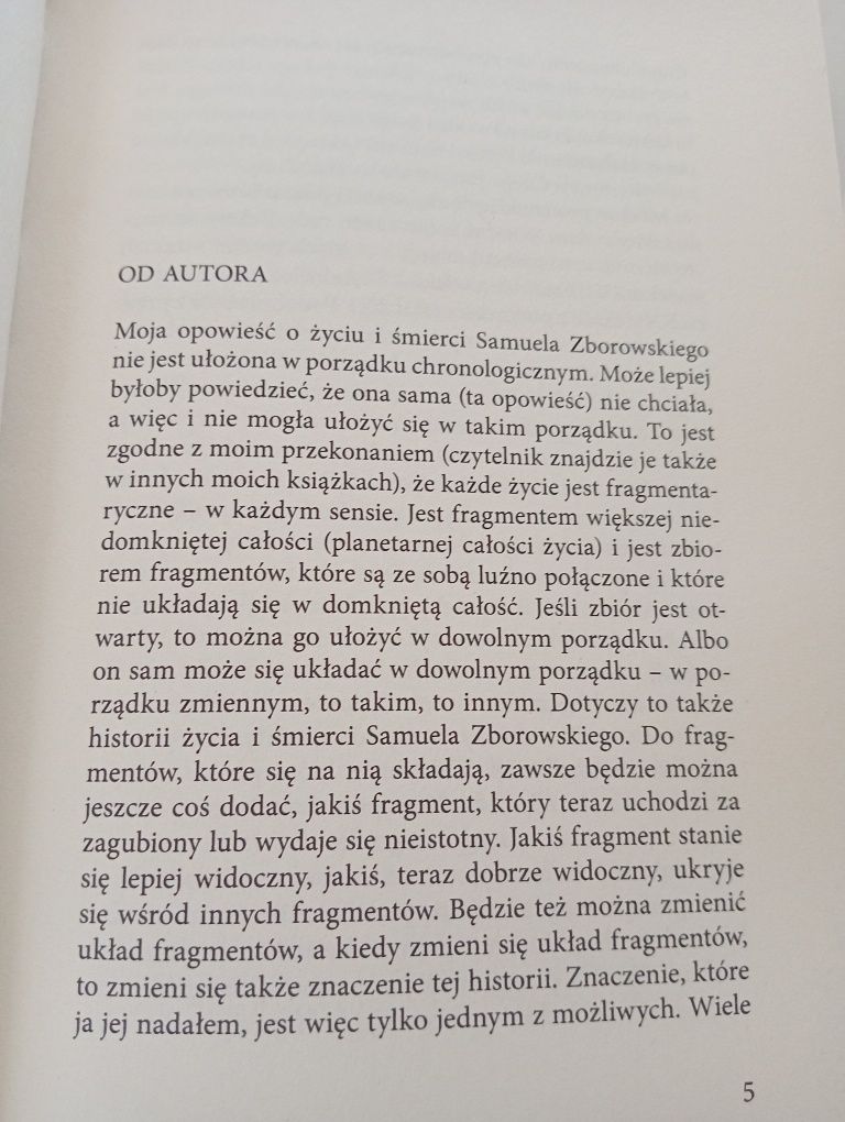 Jarosław Marek Rymkiewicz - Samuel Zborowski