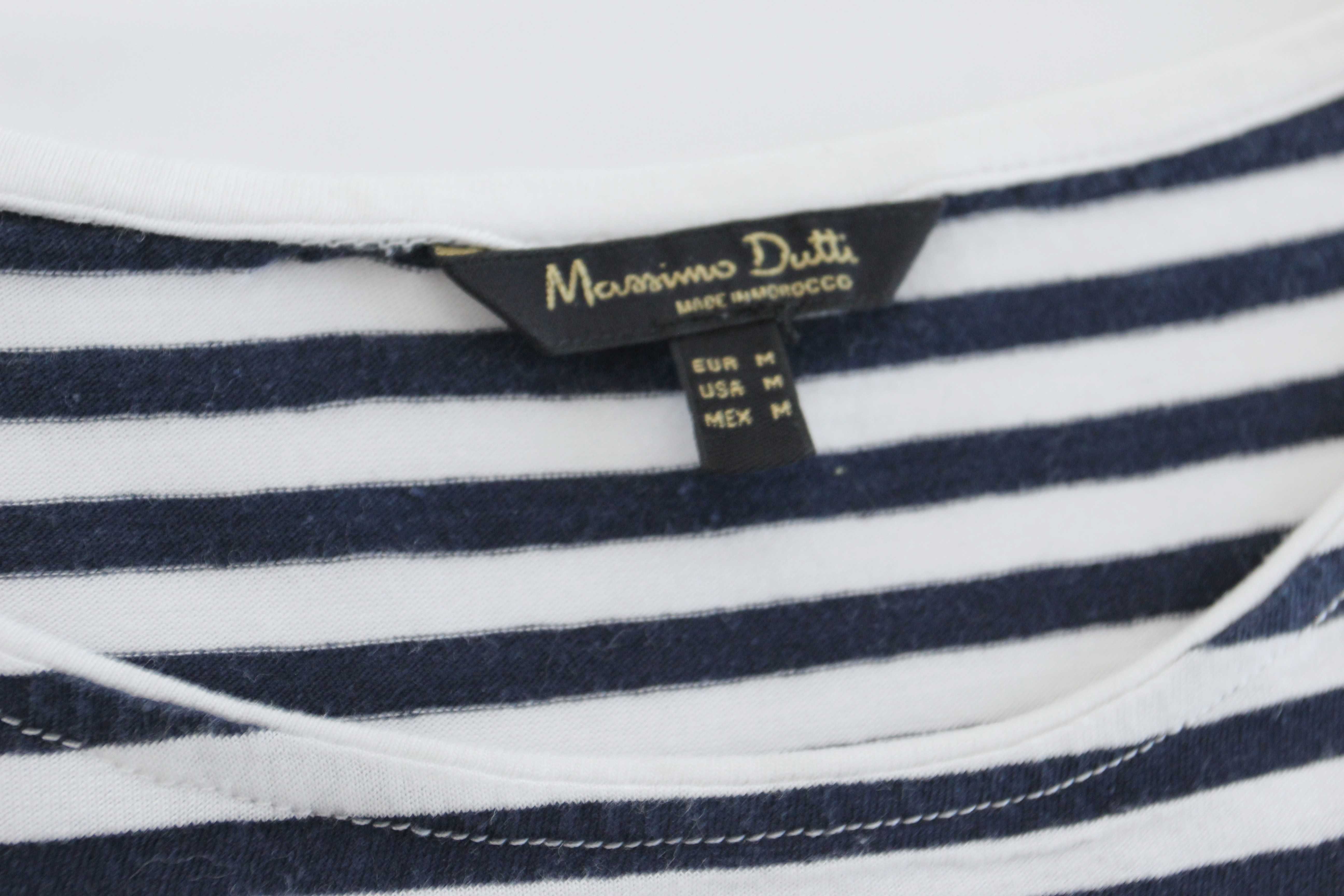 Massimo Dutti koszulka wiskoza bawełna M