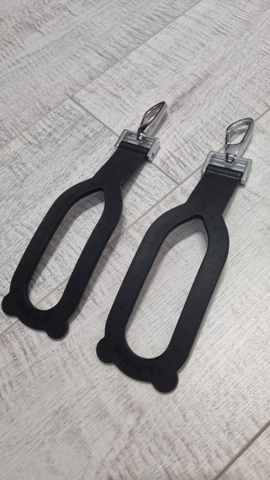 Komplet zaczepów do wózka La Millou nowe czarne