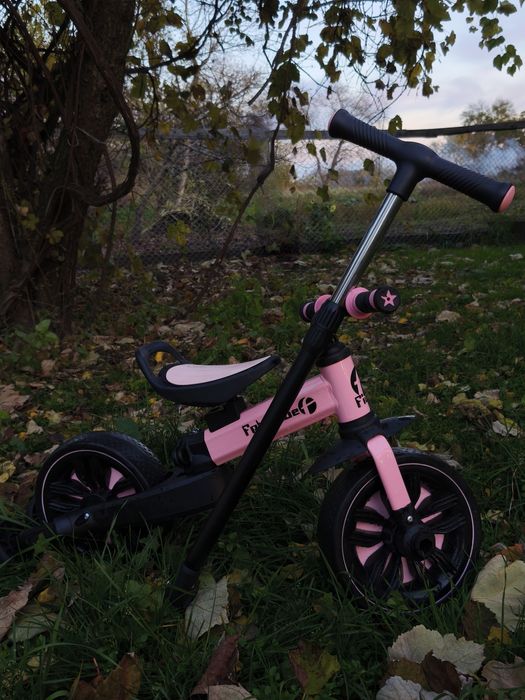 Велобіг велосипед 2в1