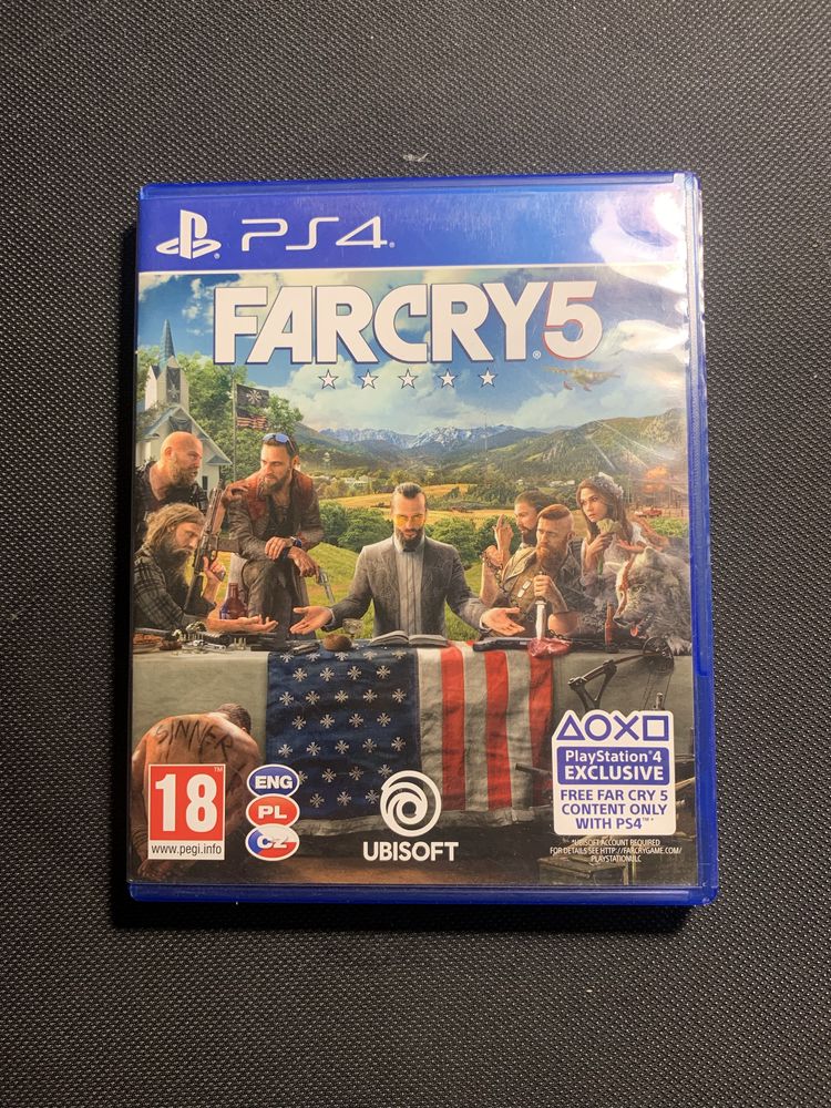 Gra farcry 5 na ps4 stan idealny