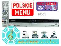 Nagrywarka z POLSKIM MENU Pioneer DVR-440HX HDD 160GB PL Recorder