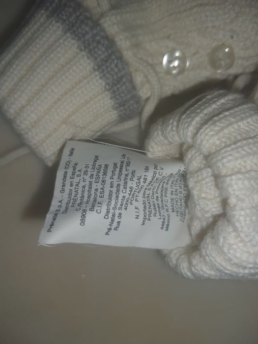 Pantufas botinhas de bebé