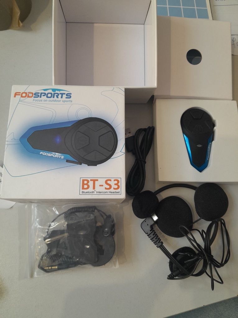Intercom Motocyklowy Fodsports BT-S3