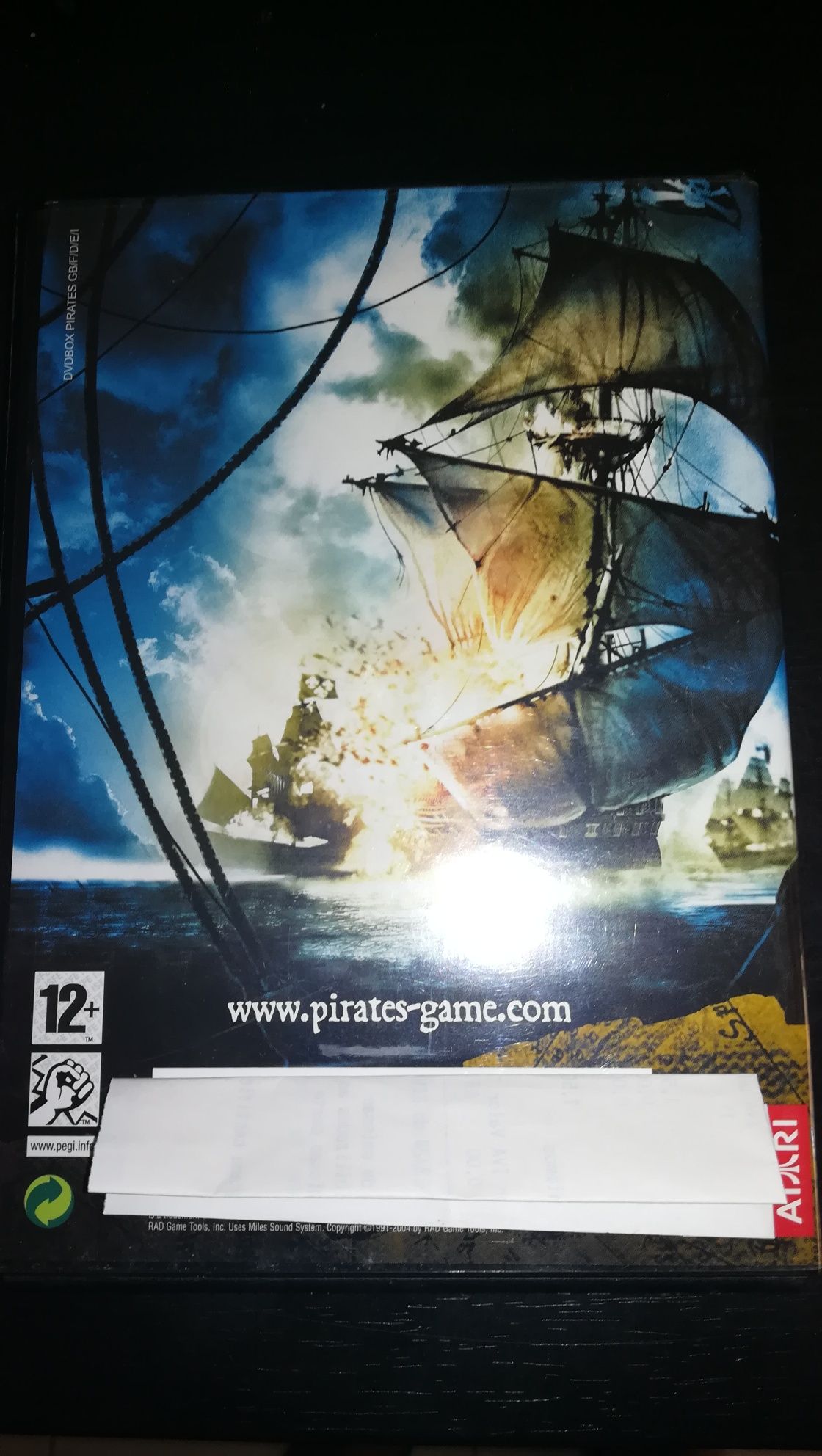 Jogo PC - "SID Meier`s Pirates" (Como Novo)