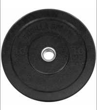 Nowe Obciążenie Hi Temp Bumper Plates 10kg GORILLA SPORTS 50mm / 51mm