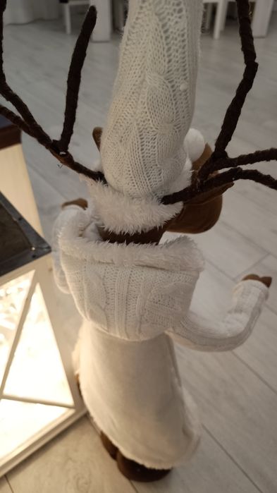 Dekoracja dwa renifery wys 90cm