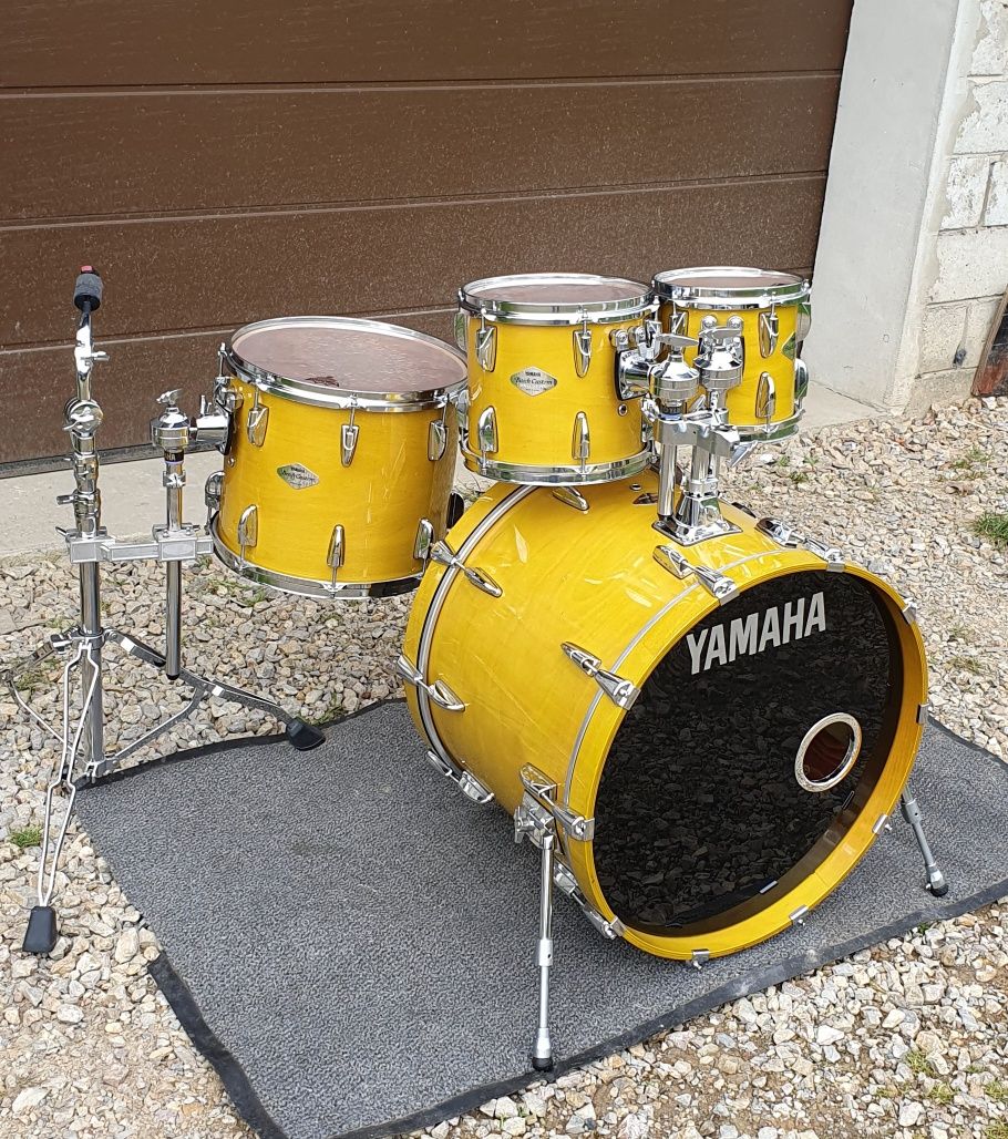 Perkusja Yamaha Beech Custom 22", 8", 10", 14 Pear Yellow‼️