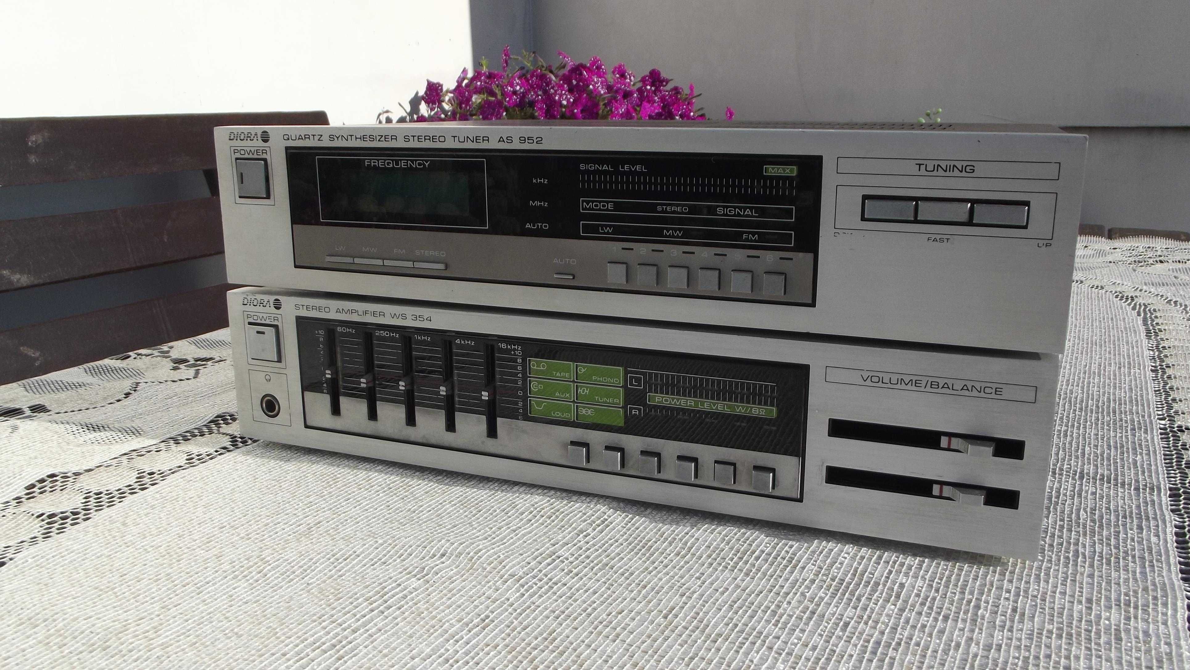 Radio Tuner AS952  WS354 przestrojony bluetooth  brak opcji wysyłki