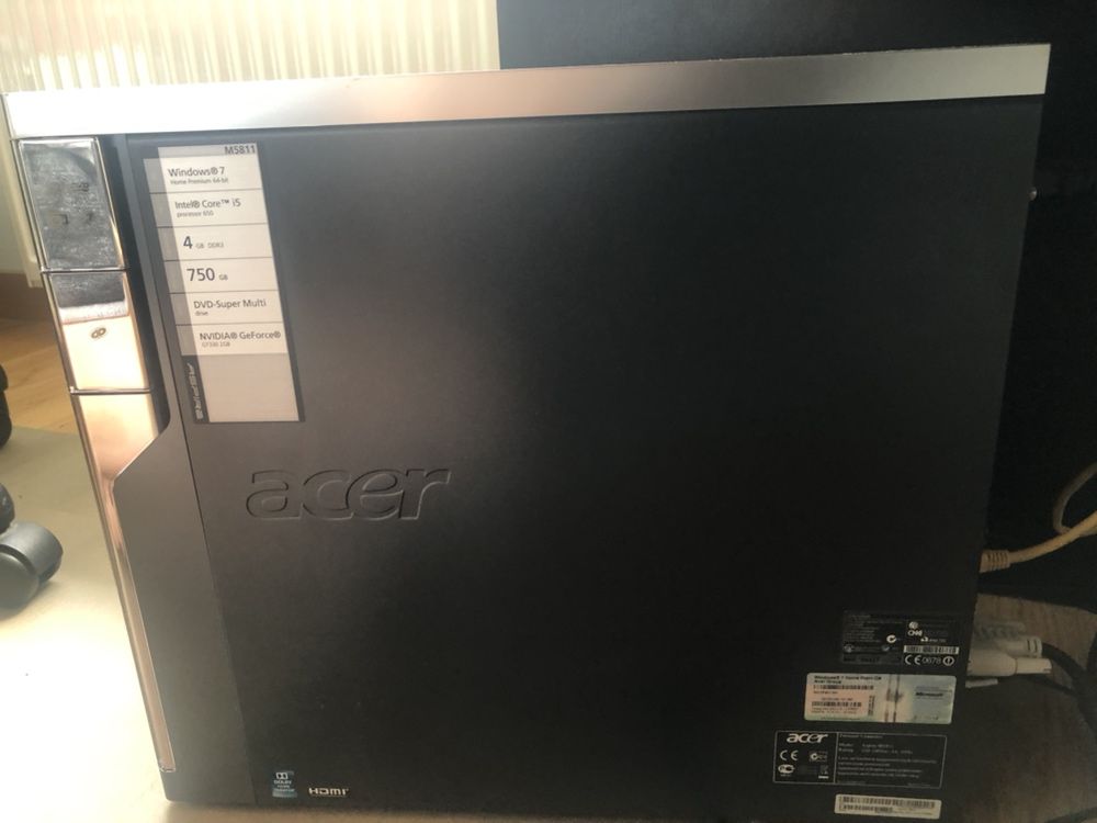 Komputer stacjonarny PC Acer AS ASPIRE M5810 aspire m5811
