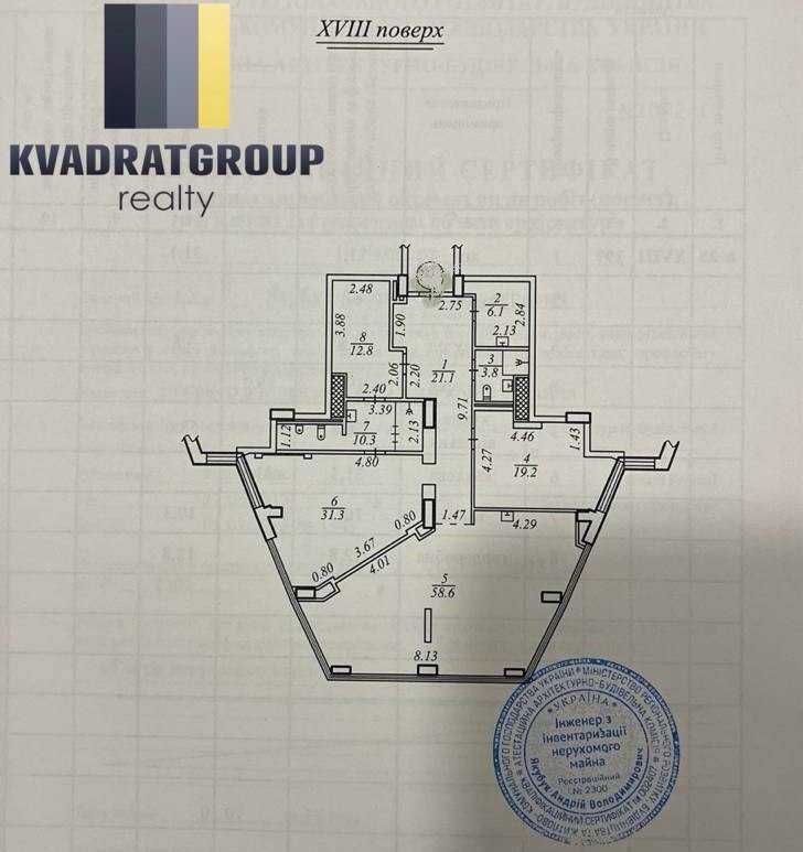 Продажа 3к в ЖК Панорама. Шикарный авторский ремонт. Вид на р. Днепр