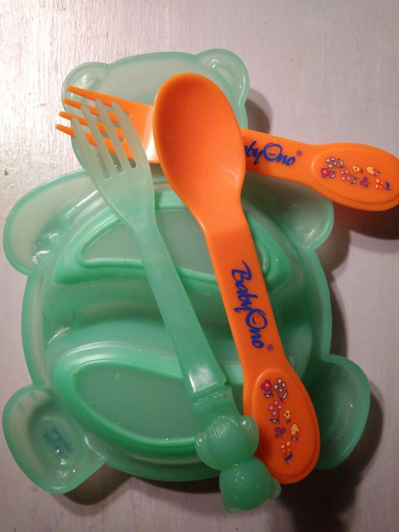 Детская посуда пластиковая