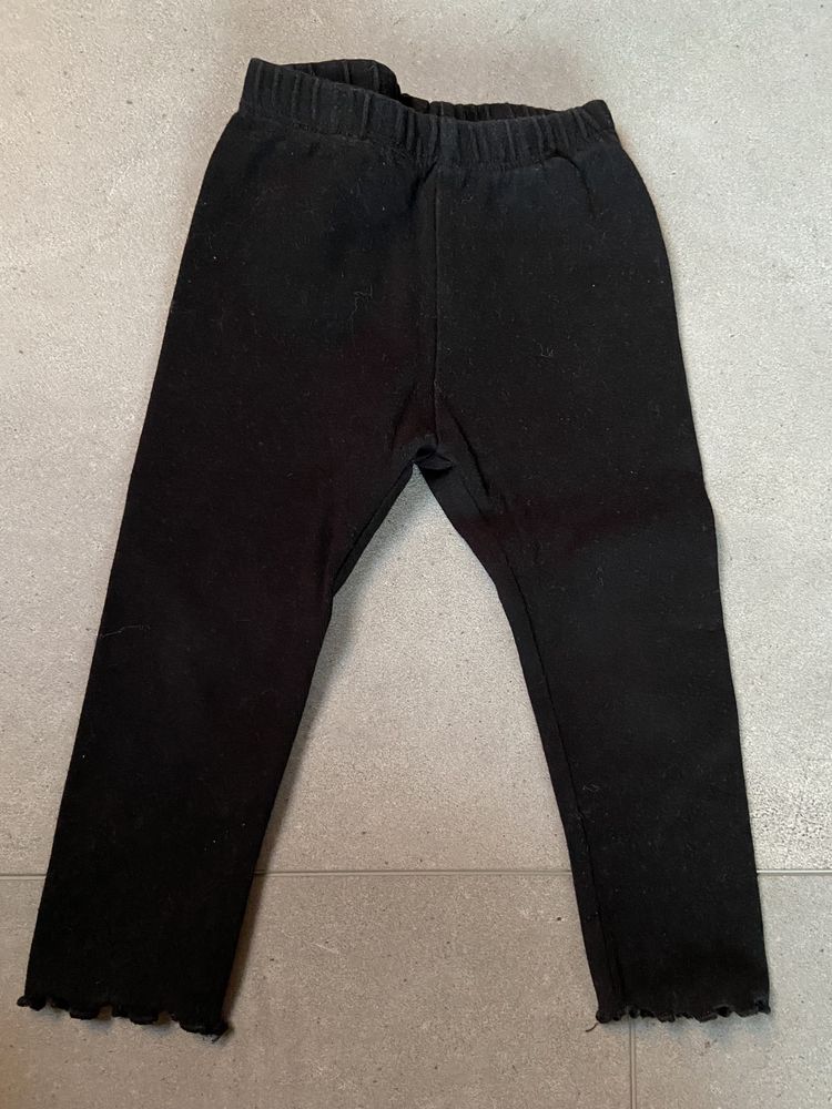 ZARA 80 cm spodnie legginsy spodenki z kieszonką