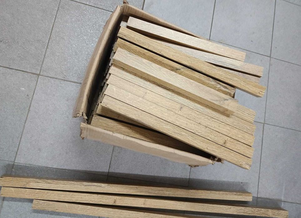 lamelki 37 cm długości cały karton i kilka dłuższych