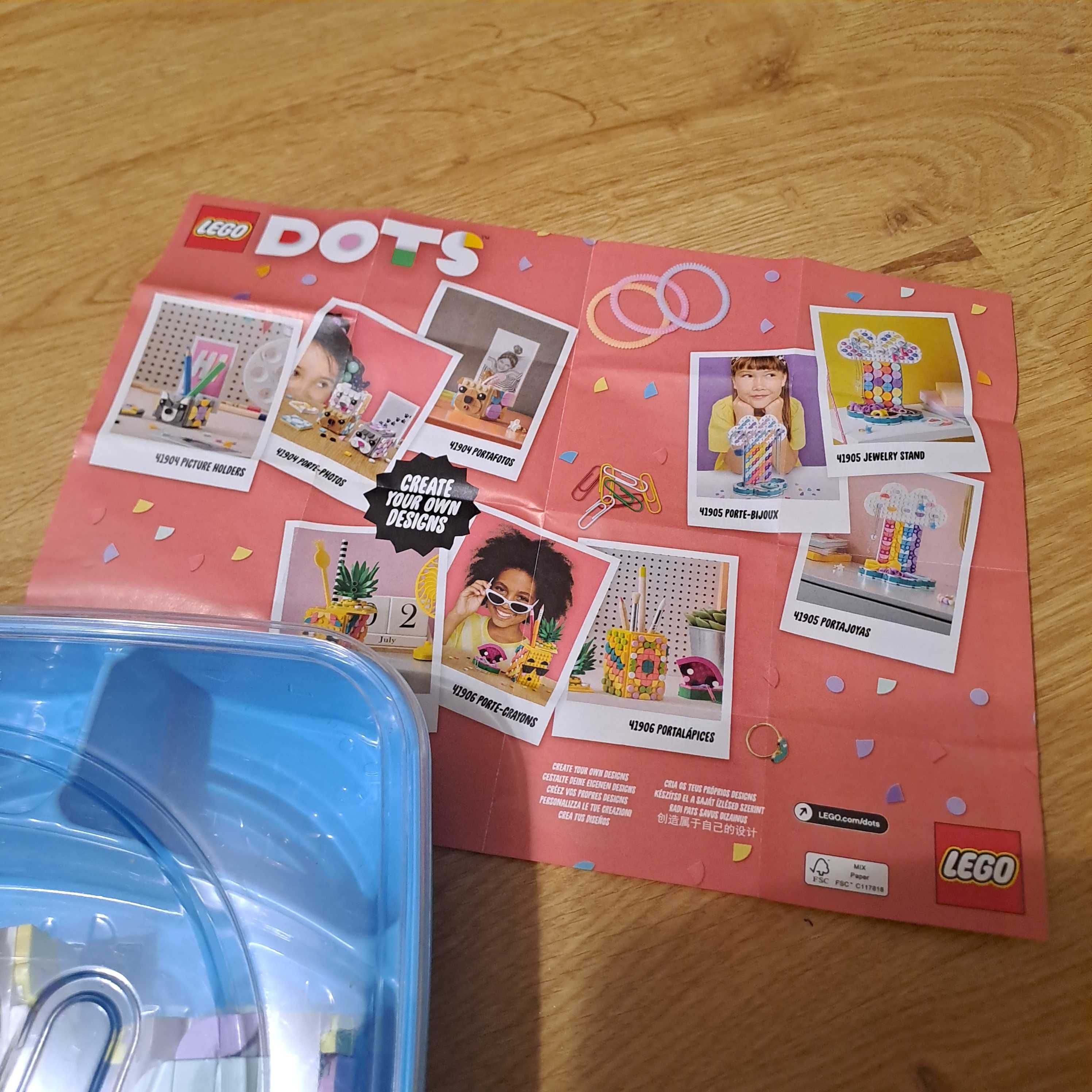 Lego Dots Klocki Stojaki na zdjęcia z motywem zwierząt