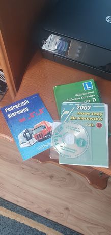 Podręcznik kierowcy kat. C i D + testy + CD