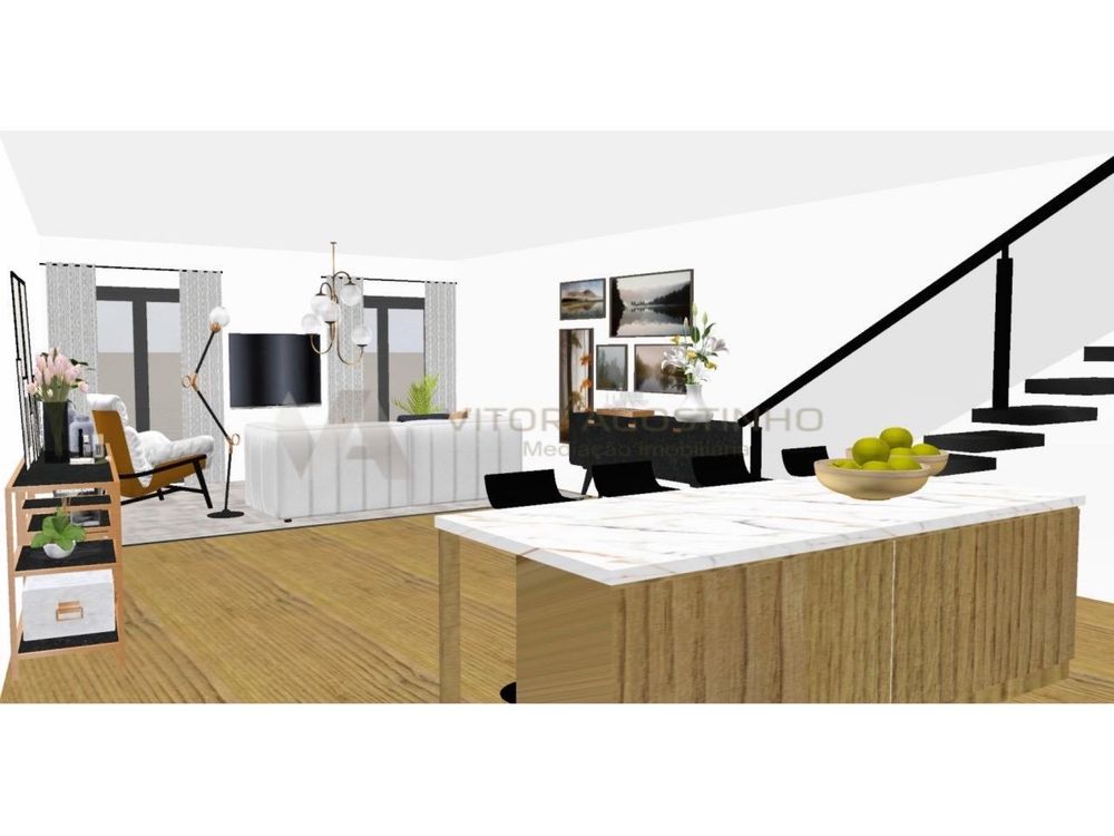 Espaço Comercial com Potencial para T3 + Quintal