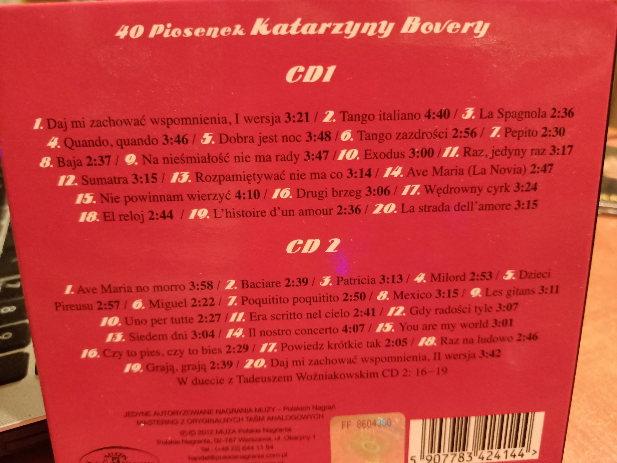 40 piosenek Katarzyny Bovery 2 CD