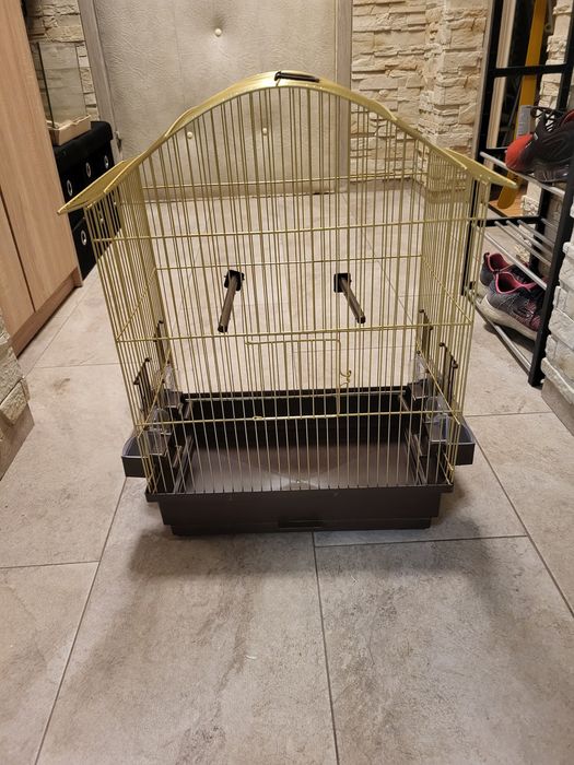 Klatka  dla papug i kanarków  zeberki