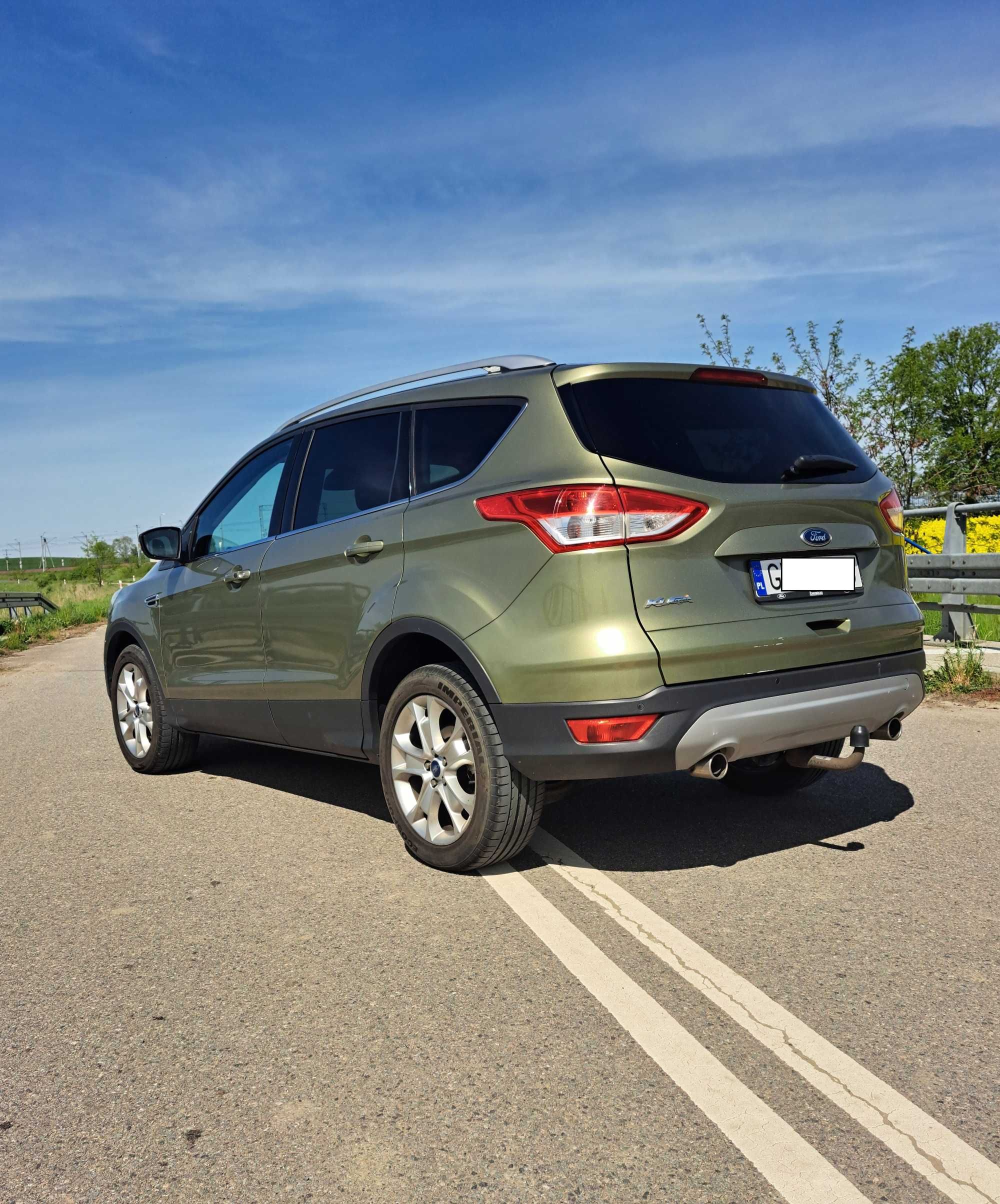 Ford Kuga mk2 4x4 2.0tdci Nowy rozrząd; opony lato i zima