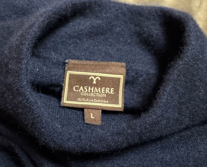 Тонкий кашемировый свитер Cashmere Collection.