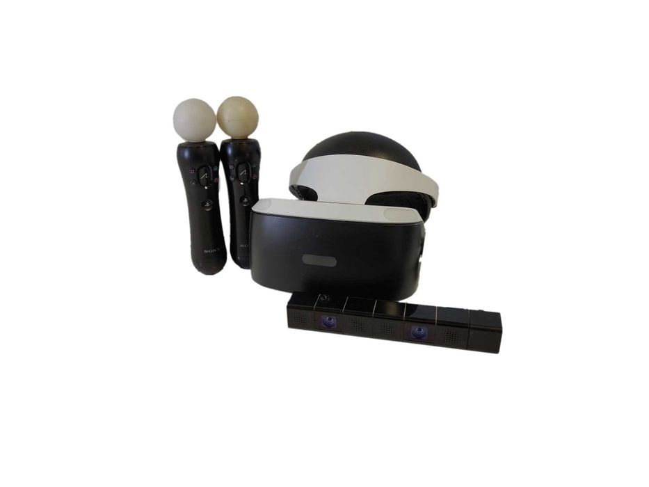 Gogle Sony Playstation Vr + Playstation Camera Cuh-zey1 + 2 x Move