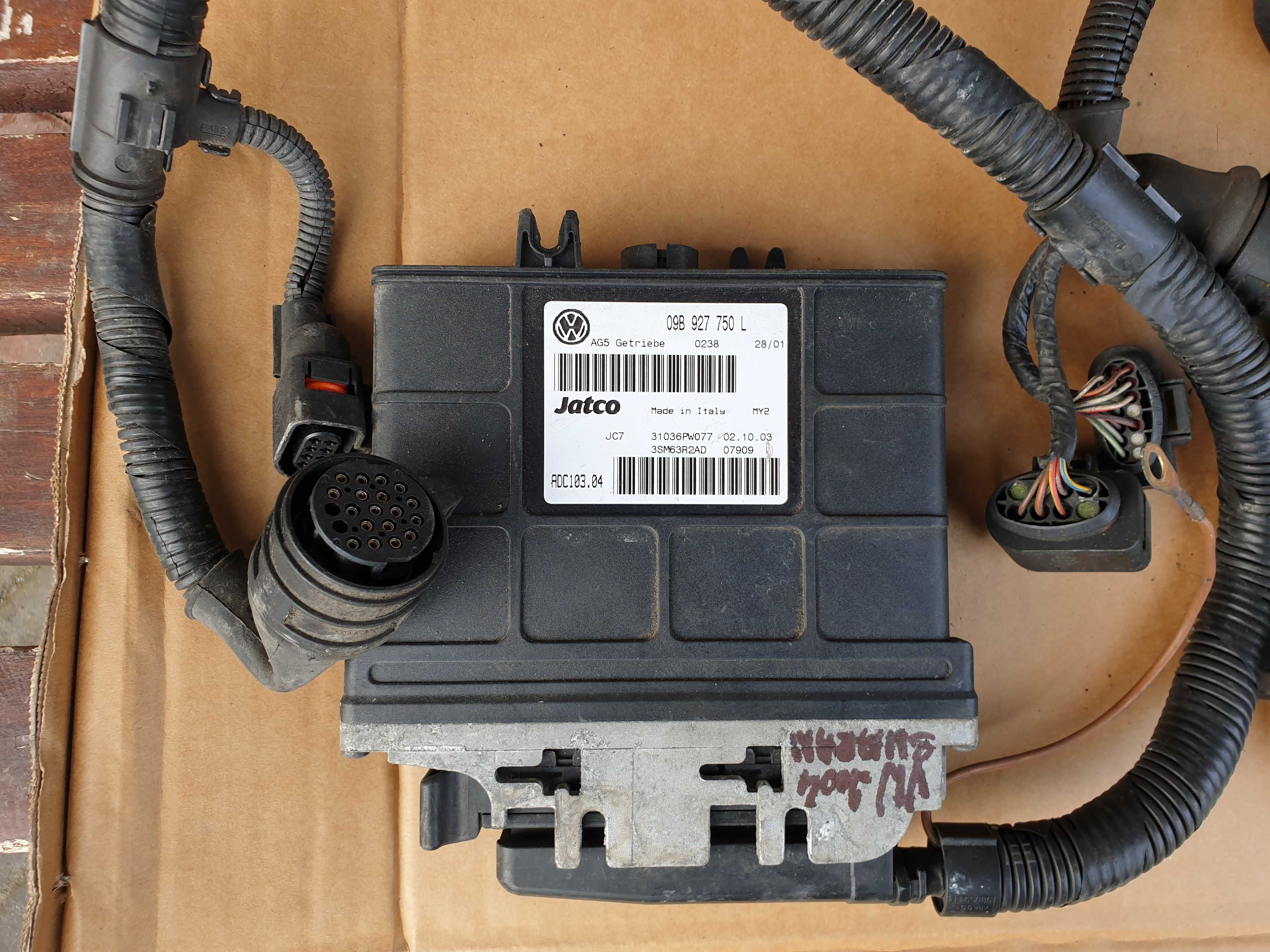 Sterownik automatycznej skrzyni biegów Jatco VW, Seat, Ford 09B927750L