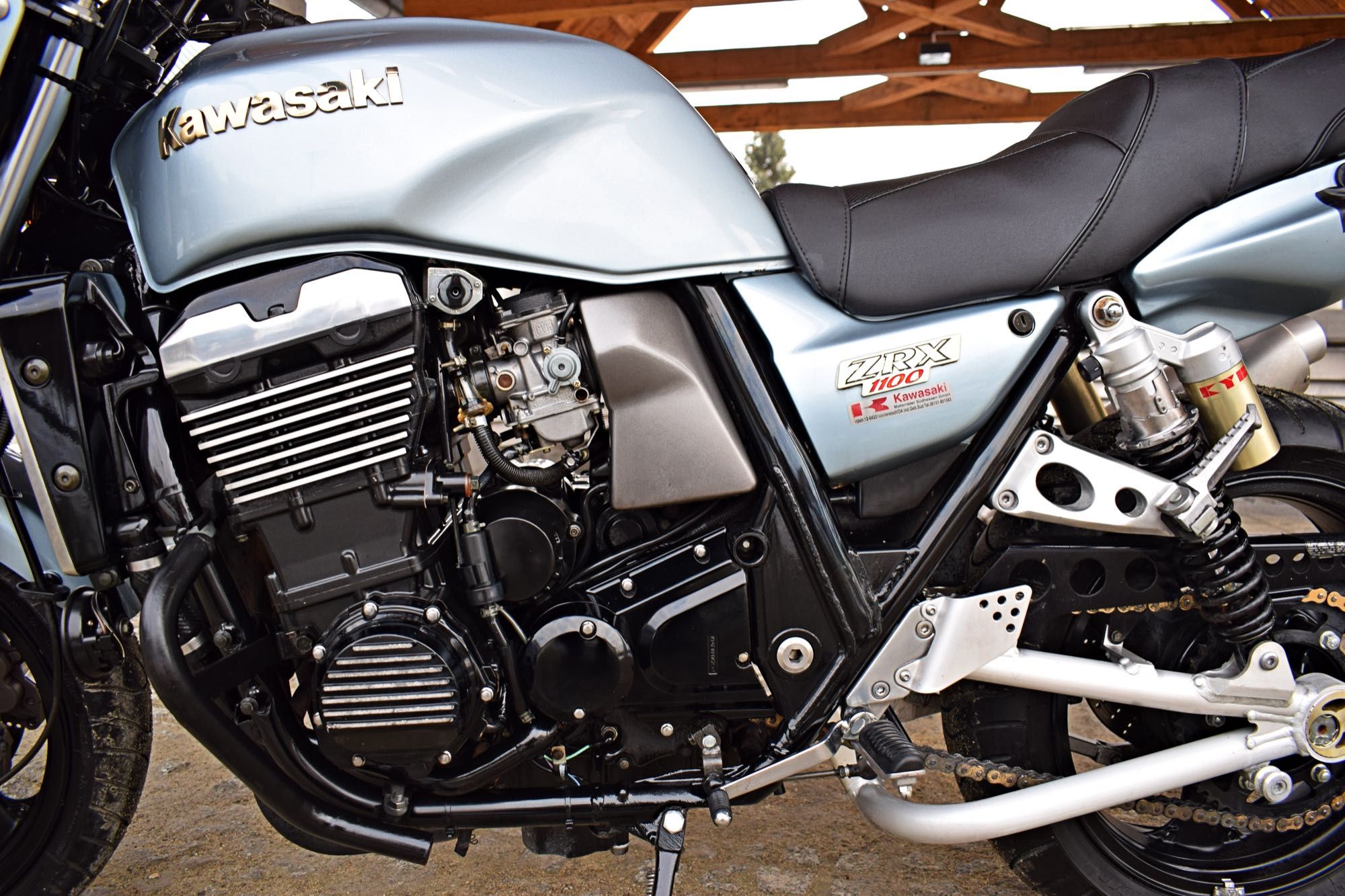 Kolekcjonerski Kawasaki ZRX1100 Unikat KLASYK! CAŁY W Oryginale+TUV+Ks